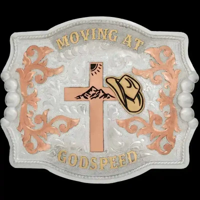 Pretty Prairie Belt Buckle